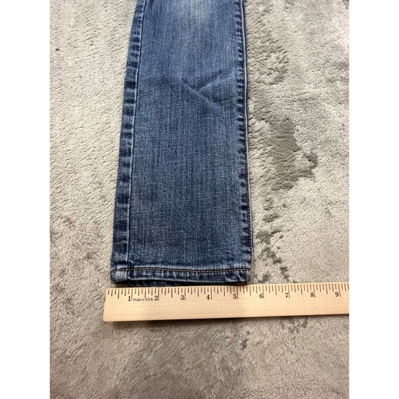 American Eagle Outfitters Womens Sz 6 Skinny Stretch Jeans Medium Wash W28 L29.5 - Picture 7 of 9